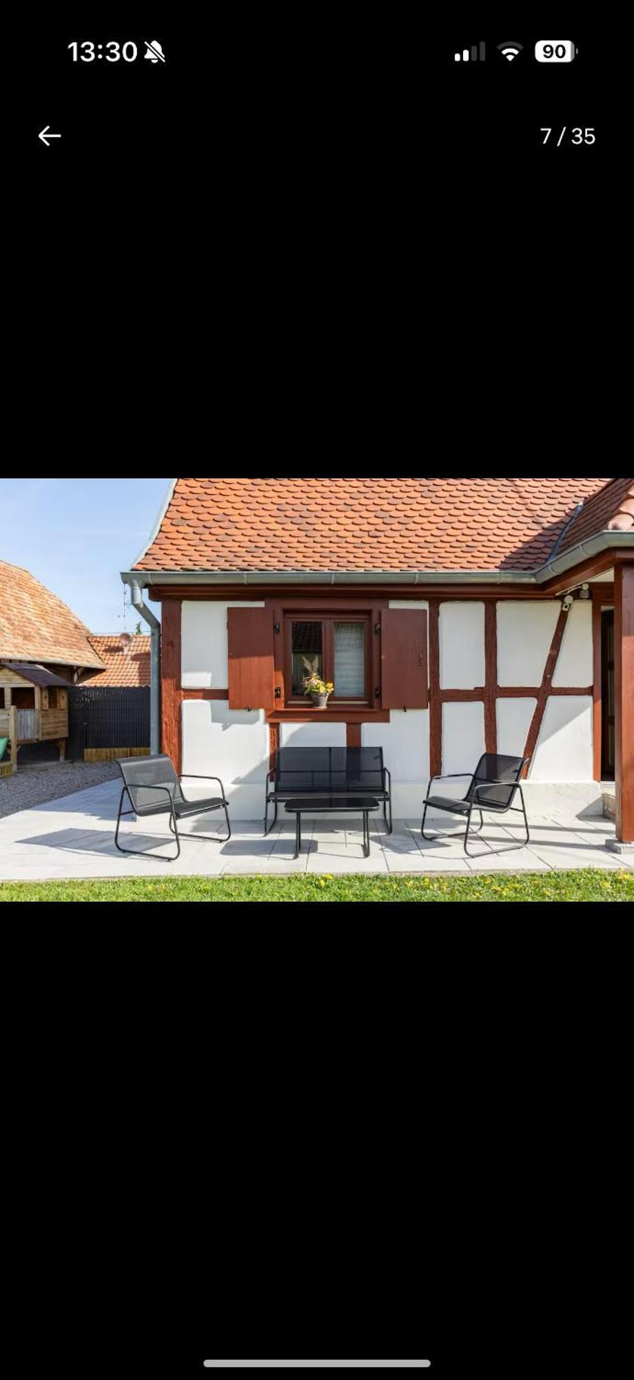 Gite Chez L'Oncle Paul Urschenheim Экстерьер фото